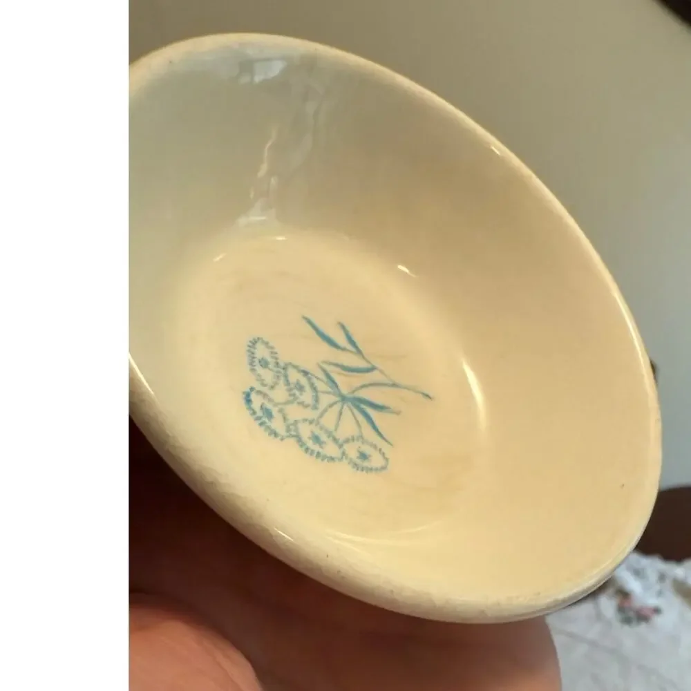 Royal USA Maytime Vintage Ceramic Sauce Bowl / Ashtray / Salt & Pepper Shaker